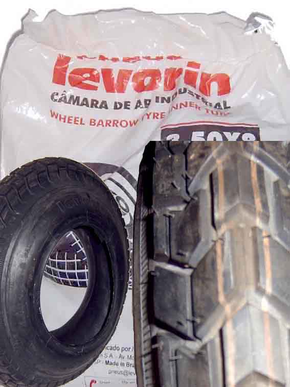 Llantas y Camaras p/Carretilla